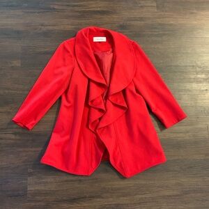 Red jacket